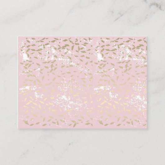 ゲストの明細カード エンクロージャーカード (裏面)