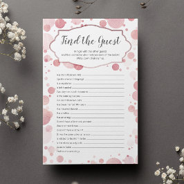 ゲストの検索 | Glam水玉模様赤ちゃんシャワーゲーム