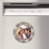 ゲストまたはブライダルシャワーのための格安結婚式の引き出物 マグネット (インサイチュ (食洗機))