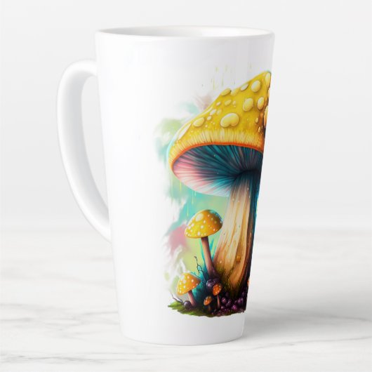 ゲストウィアマニタムスカリア カフェラテマグ (左アングル)