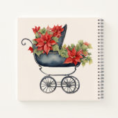 ゲストギフトリストクリスマスキャリッジベビーシャワー ノートブック (裏面)