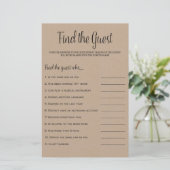 ゲストクラフト素朴ブライダルシャワーゲーム (スタンド正面)