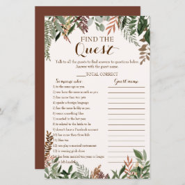 ゲストゲームを検索すаる葉ブライダルシャワー