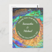 ゲストサンキューモザイクネオン結婚鑑賞 ポストカード (正面/裏面)