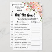 ゲストシャワー英語ゲームを見スペインのつける (正面/裏面)