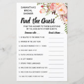 ゲストシャワー英語ゲームを見スペインのつける (正面)