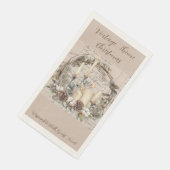 ゲストタオルセット(50)ヴィンテージテーマクリスマス (コーナー)