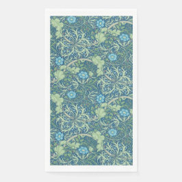 ゲストタオル： WILLIAM MORRIS ：海藻