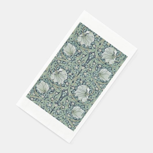 ゲストタオル： WILLIAM MORRIS : PIMPERNEL : NAPKIN (コーナー)