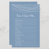 ゲストダスティブルーライトゲームを見つける (正面/裏面)