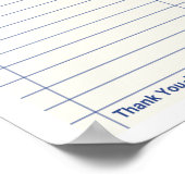 ゲストチェックアート，レトロディーナーゲストチェックポスター ポスター (角)