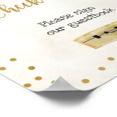 ゲストチェックイン ブライダルシャワー サイン (角)