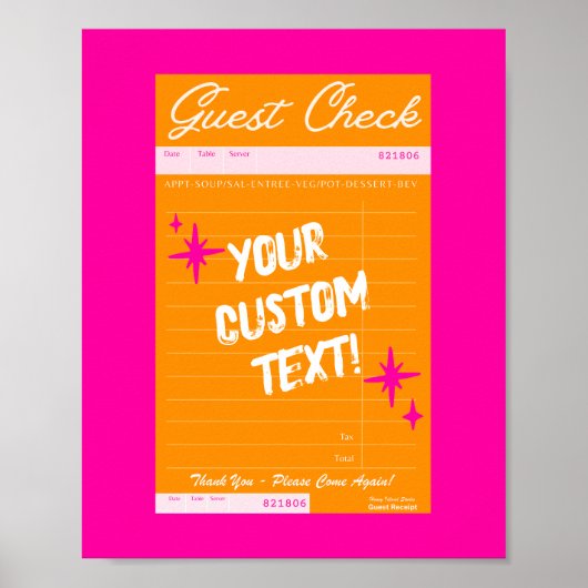 ゲストチェックパーソナライズされた引用文ポスタード名門私立校風のーム ポスター (正面)