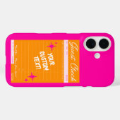 ゲストチェックパーソナライズされた引用文 Case-Mate iPhoneケース (裏面 (横))