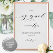 ゲストツリエレガントーのサインをのまわりに下さい ポスター