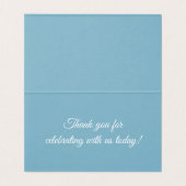 ゲストテーブルネームカード – Quinceaenera Mini Thank You (内部フラット)