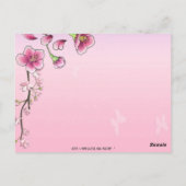 ゲストテーブル番号 ポストカード (裏面)