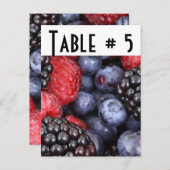 ゲストテーブル番号 ポストカード (正面/裏面)