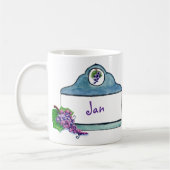 ゲストハウスの眺め コーヒーマグカップ (左)