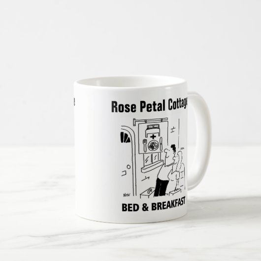 ゲストハウスカートゥーンマグ コーヒーマグカップ (正面右)