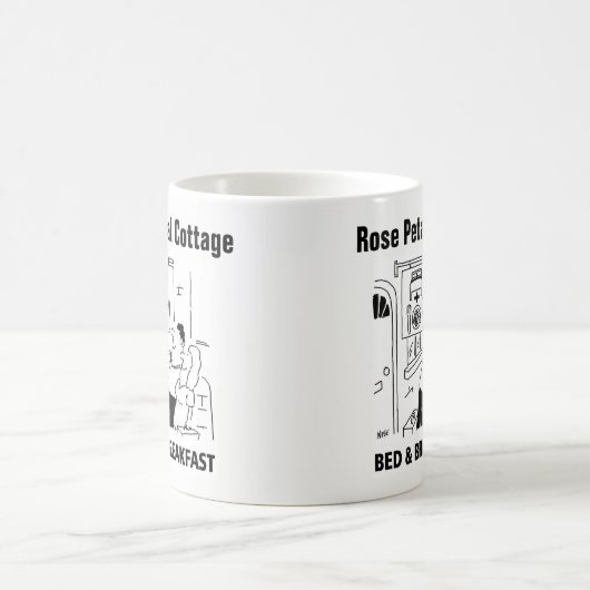 ゲストハウスカートゥーンマグ コーヒーマグカップ (中央)