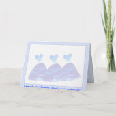 ゲストハウス付き添い人招待状ウィズブルードレスズ 招待状 (裏面)