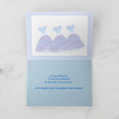 ゲストハウス付き添い人招待状ウィズブルードレスズ 招待状 (内部)