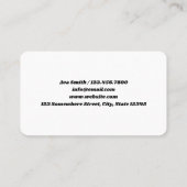 ゲストハウス 名刺 (裏面)