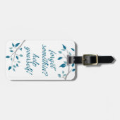 ゲストバスルームトイレタリーラベル ラゲッジタグ (正面横)