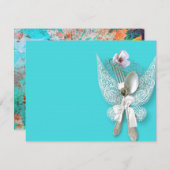 ゲストパーティーシャワーの結婚式招待状 招待状 (正面/裏面)