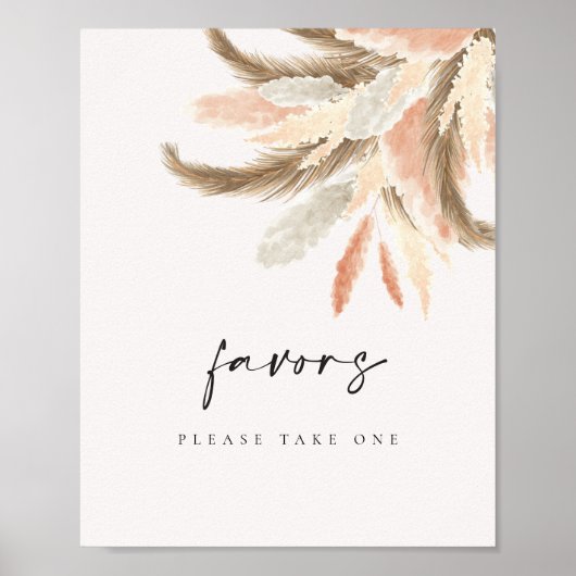 ゲストビフィアンサイン金ゴールドパンパスグラス結婚ズC100 ポスター (正面)