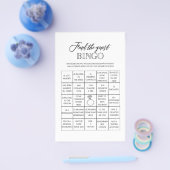 ゲストビンゴブライダルシャワーゲームの検索 チラシ (シングル)