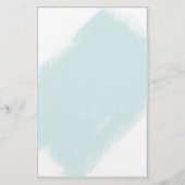 ゲストビンゴブライダルシャワーゲームカードフライヤーの検索 チラシ (裏面)