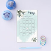 ゲストビンゴブライダルシャワーゲームカードフライヤーの検索 チラシ (シングル)