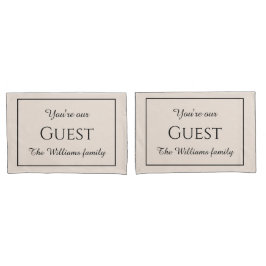 ゲストピローモノグラムのケース 枕カバー