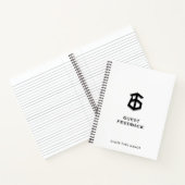 ゲストフィードバックゲストブック ノートブック (内部)