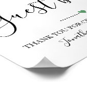 ゲストブックにお名前を記入してください シャワーの結婚式 レモン サイン (角)