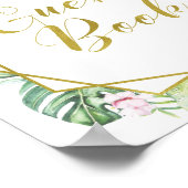 ゲストブックに署名する ポスター (角)