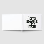 ゲストブックの作成 – アップロード写真と文字! ゲストブック (全面)