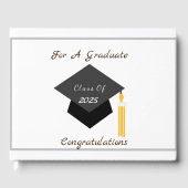 ゲストブックの卒業 ゲストブック (正面)