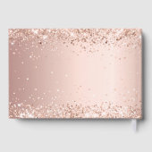 ゲストブックエクセシションパーティバラ金ゴールド紙吹雪 ゲストブック (裏面)