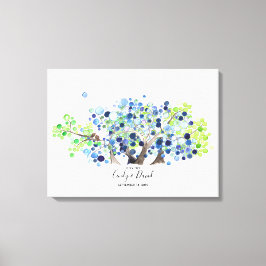 ゲストブックオルタナティブ – キャンバス – ロマンチックな森