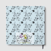 ゲストブックキュートヘッジホッグデザイン ゲストブック (裏面)