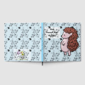 ゲストブックキュートヘッジホッグデザイン ゲストブック (全面)