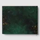 ゲストブックグモダンリーンブラックウォーター魔法 ゲストブック (裏面)