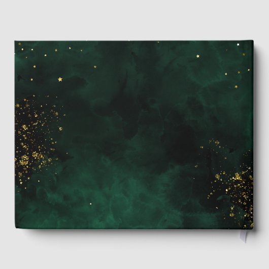 ゲストブックグモダンリーンブラックウォーター魔法 ゲストブック (裏面)