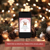 ゲストブックサインクリスマスマーケットブライダルシャワー ポスター