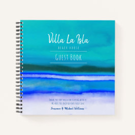 ゲストブックバケーションレンタルビーチハウス海ブルー ノートブック