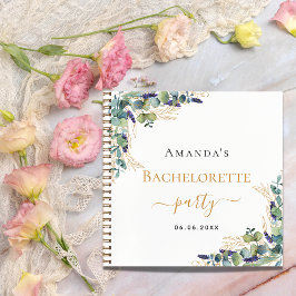 ゲストブックバチェロレッテユーカリ緑 ノートブック