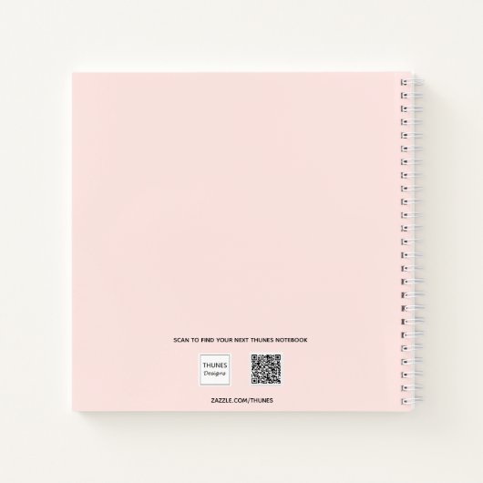 ゲストブックバプテスマ赤面バラ金ゴールドガールスクリプト ノートブック (裏面)